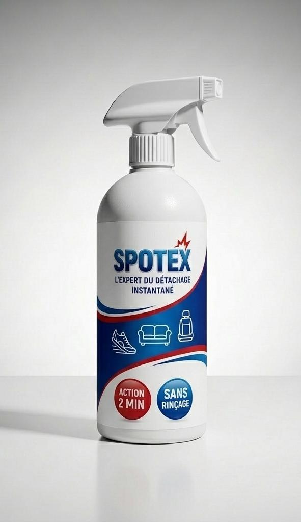 Détachant Textile Spotex | Nettoyage Express sans Rinçage – 27 TND Détachant Textile Spotex | Nettoyage Express sans Rinçage - 27 TND